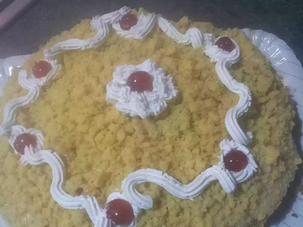 Torta mimosa per compleanno