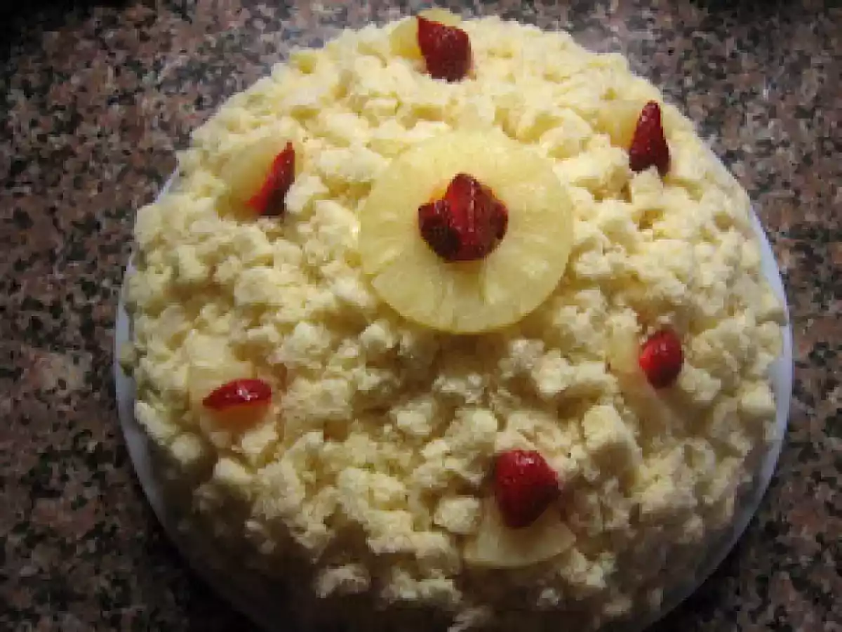TORTA MIMOSA PER IL COMPLEANNO