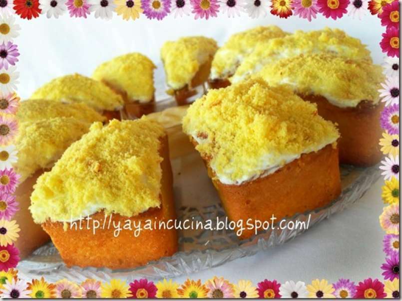 Torta Mimosa profumata all'Arancia - foto 2