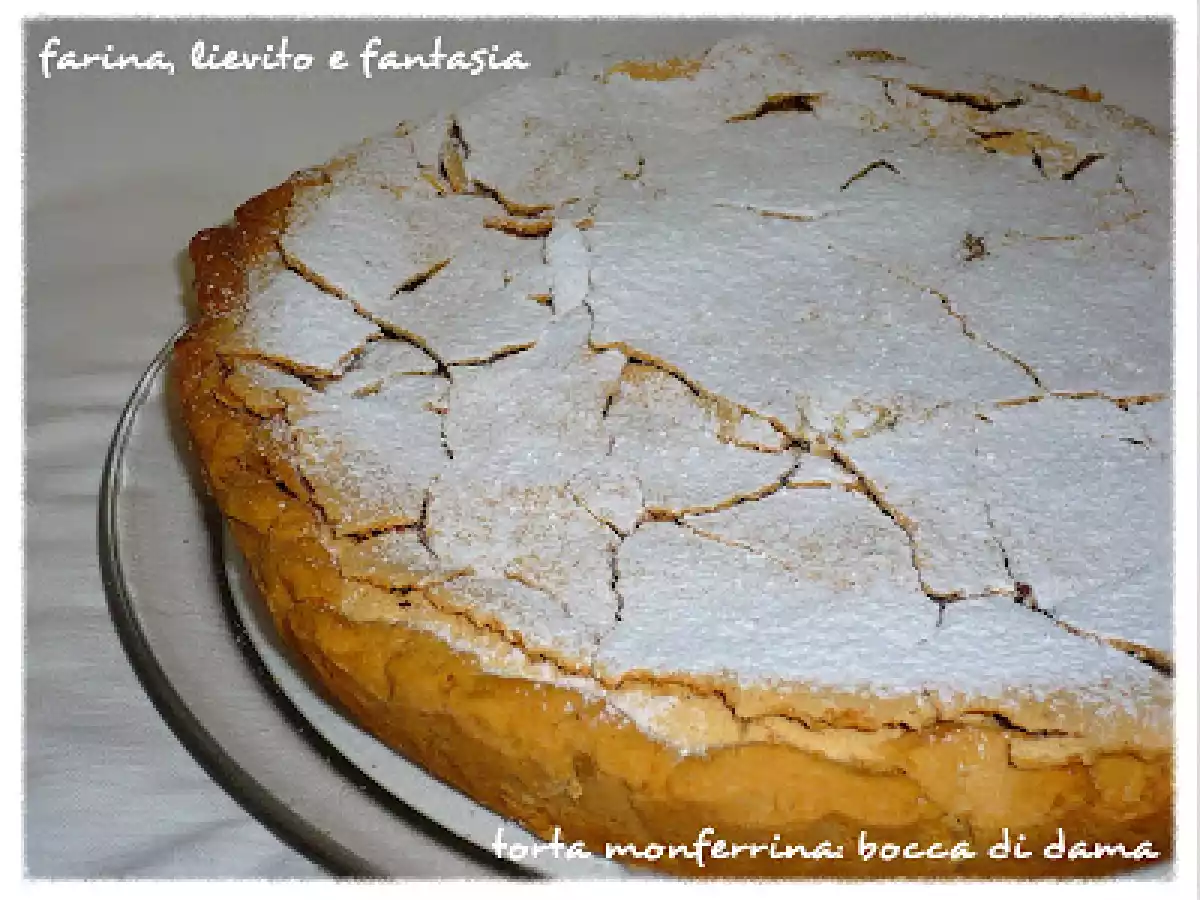Torta monferrina bocca di dama