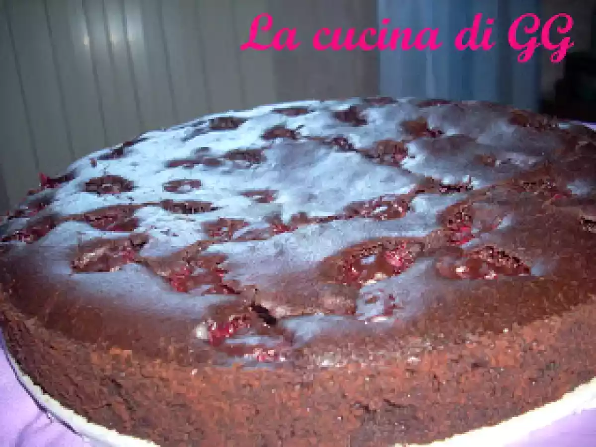Torta morbida al cioccolato e lamponi di Nigella - foto 2