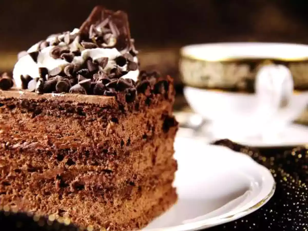 Torta moretta soffice