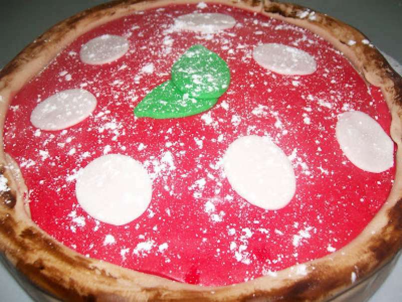Torta pizza margherita, foto 1