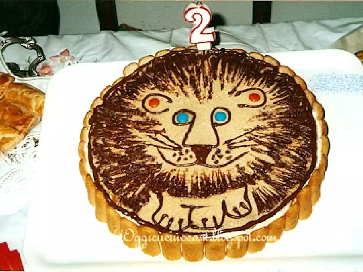 Torta Re Leone. Compleanno Arturo