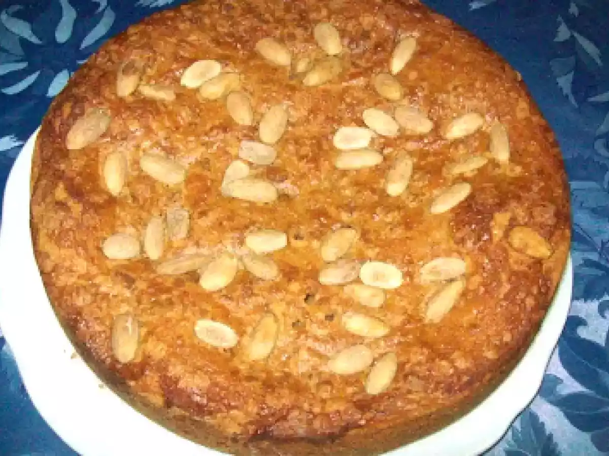 Torta ricotta, amaretti e mandorle