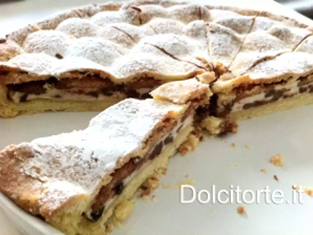 Torta ricotta e amaretti