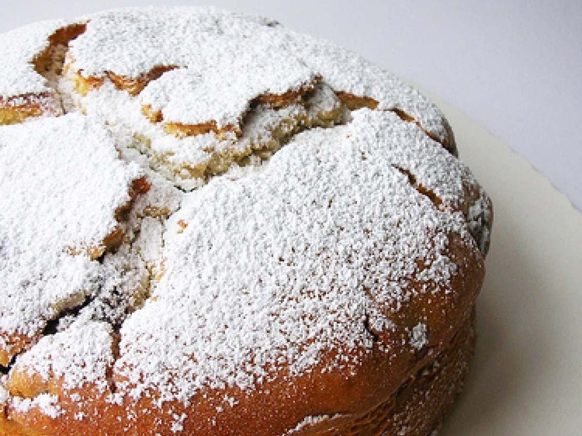 TORTA RICOTTA E LAMPONI
