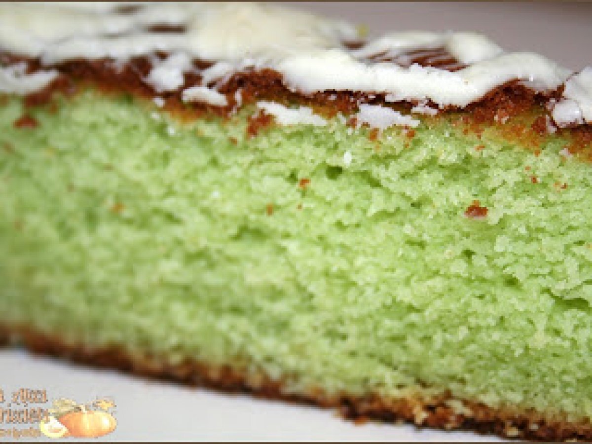 Torta ricotta e menta con copertura di cioccolato bianco - foto 2