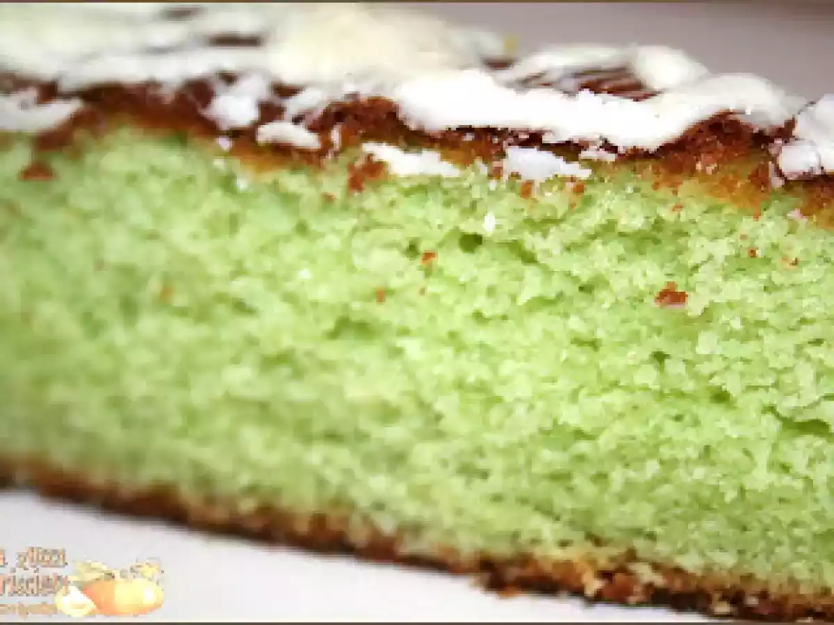 Torta ricotta e menta con copertura di cioccolato bianco - foto 2