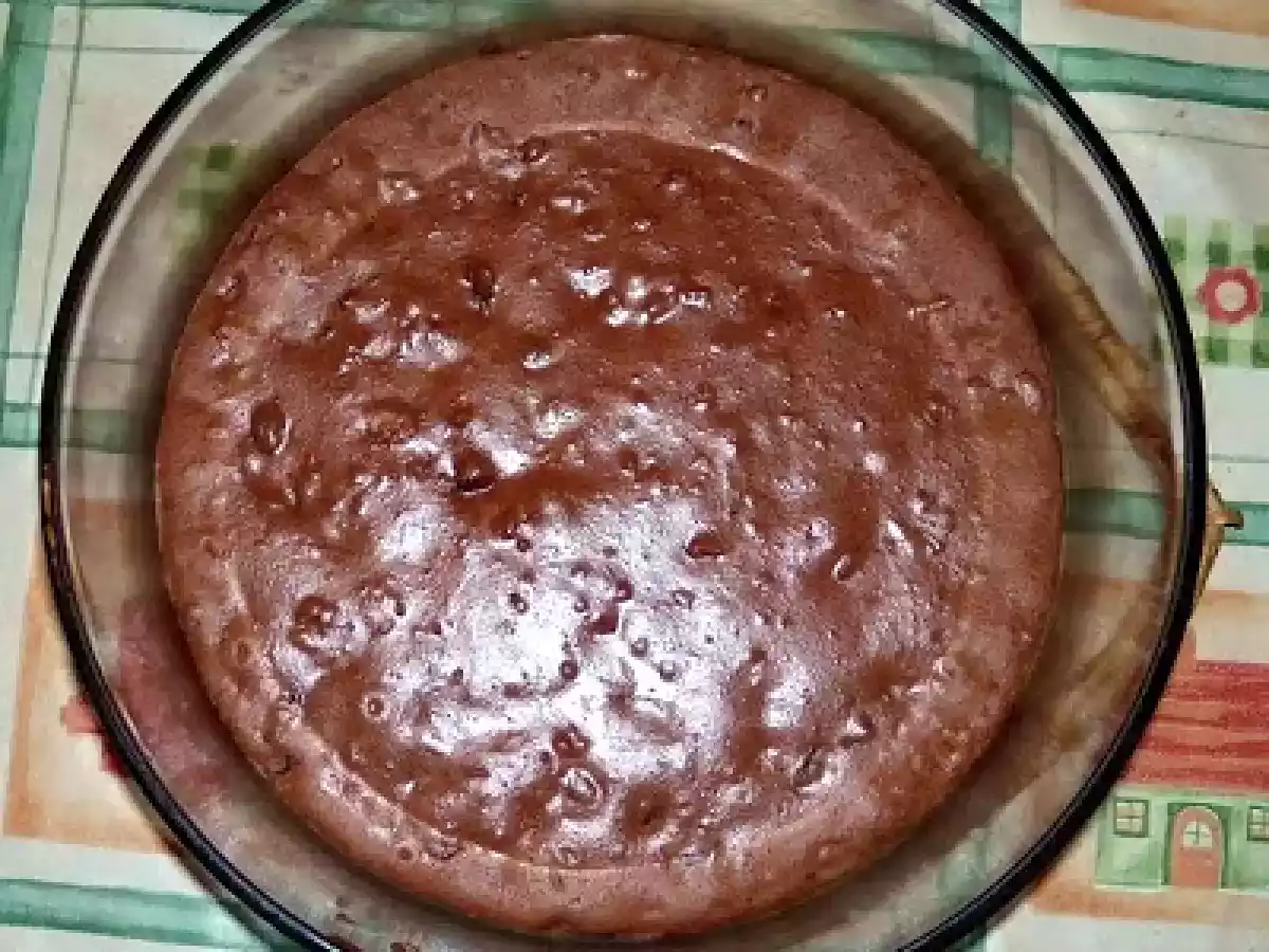 Torta ricotta e nutella