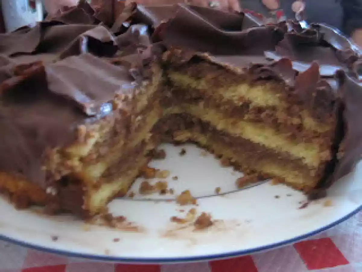 Torta rocher e cioccolato plastico - foto 2