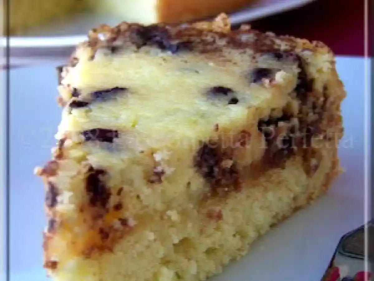 Torta rovesciata alla ricotta e gocce di cioccolata e consigli per detentori di gatti