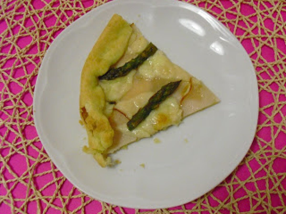 Torta rustica agli asparagi e arrosto di tacchino - foto 2