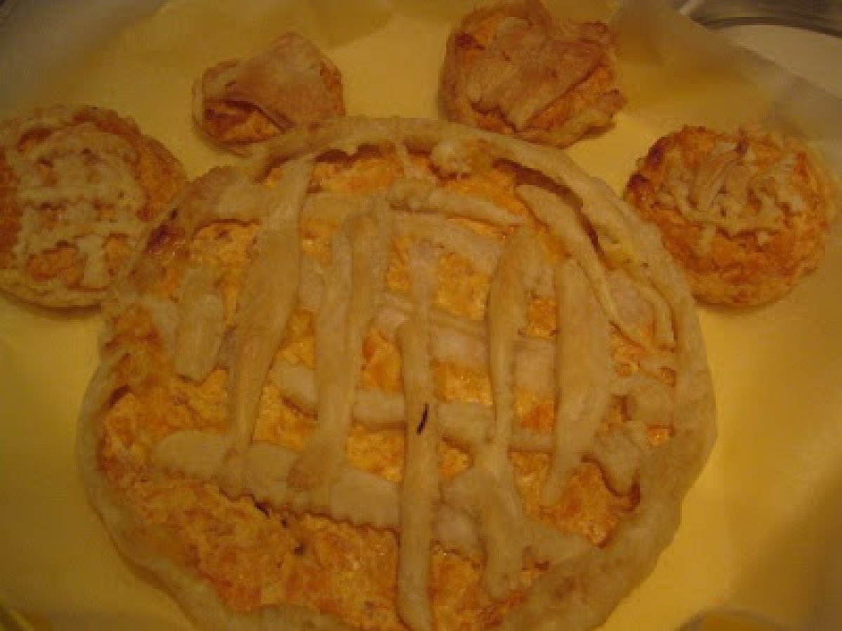 Torta rustica alla zucca e emmenthal