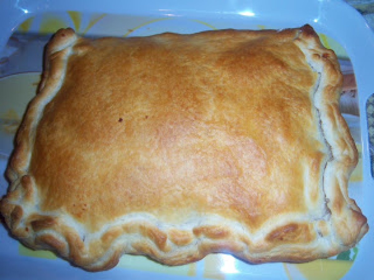 Torta rustica speck e fontina