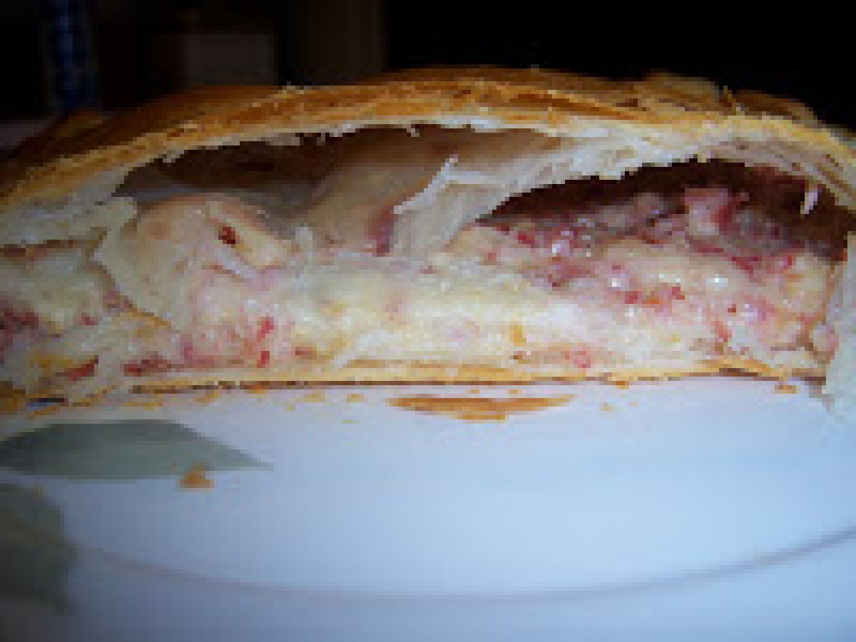 Torta rustica speck e fontina - foto 2