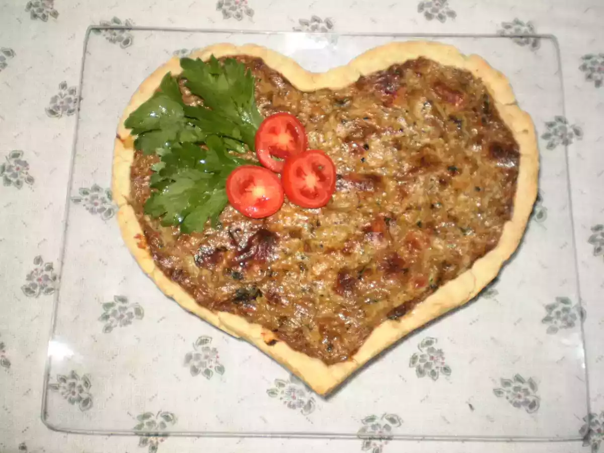 Torta salata ai broccoli profumata al tartufo