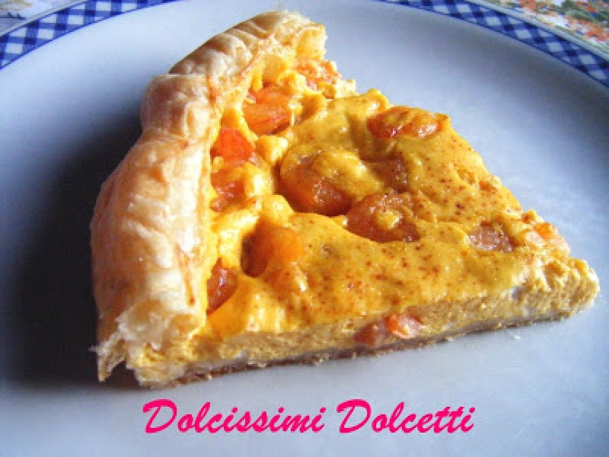Torta salata ai gamberetti