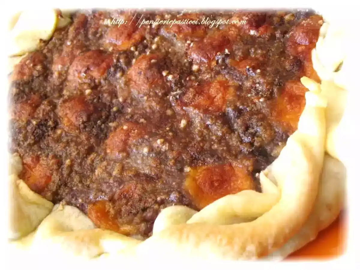 Torta salata alle melanzane e pesto - foto 2