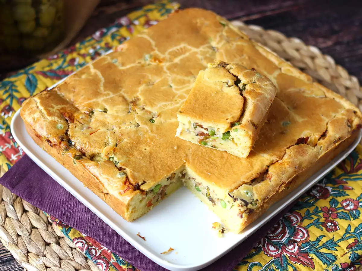 Torta salata alle sardine: la ricetta veloce con ingredienti che hai già in dispensa - foto 5