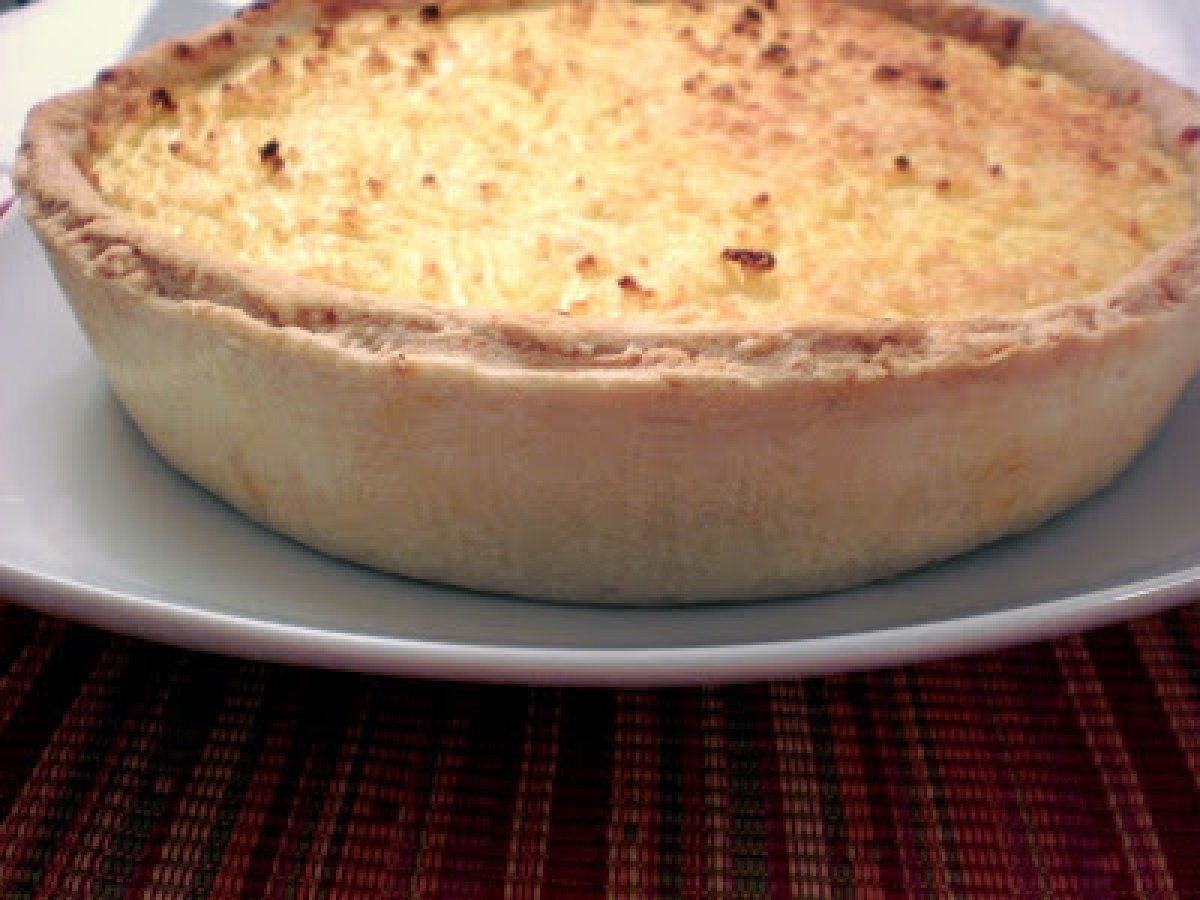 Torta salata con pasta al vino, verze e patate Ricetta Petitchef