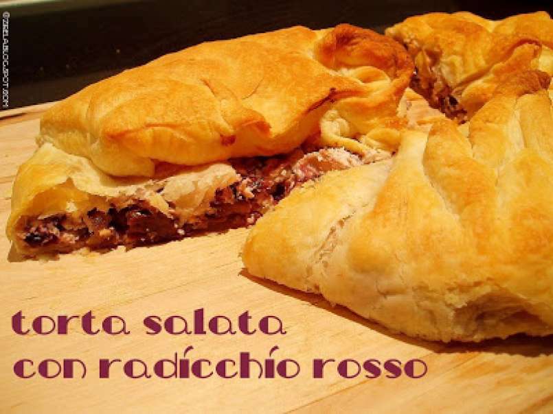 TORTA SALATA CON RADICCHIO ROSSO, foto 1