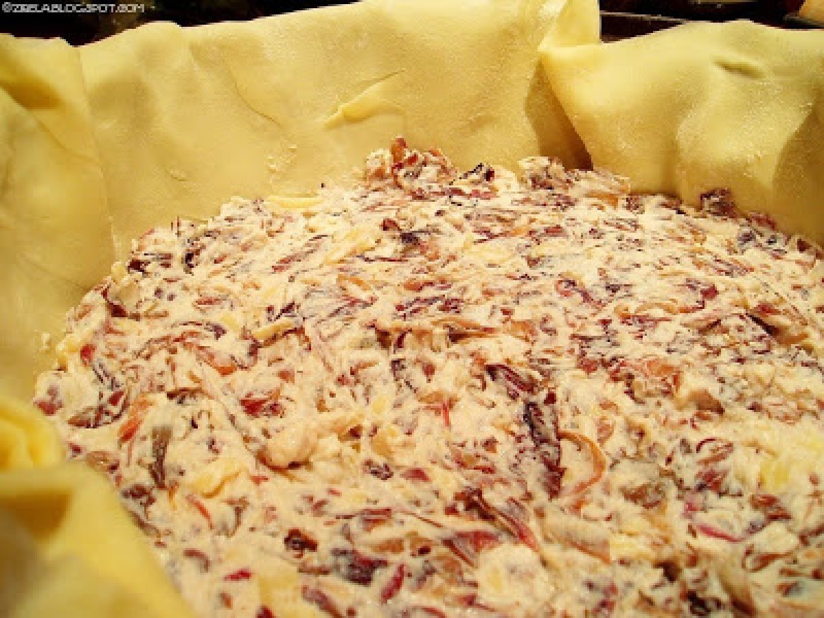 TORTA SALATA CON RADICCHIO ROSSO - foto 4