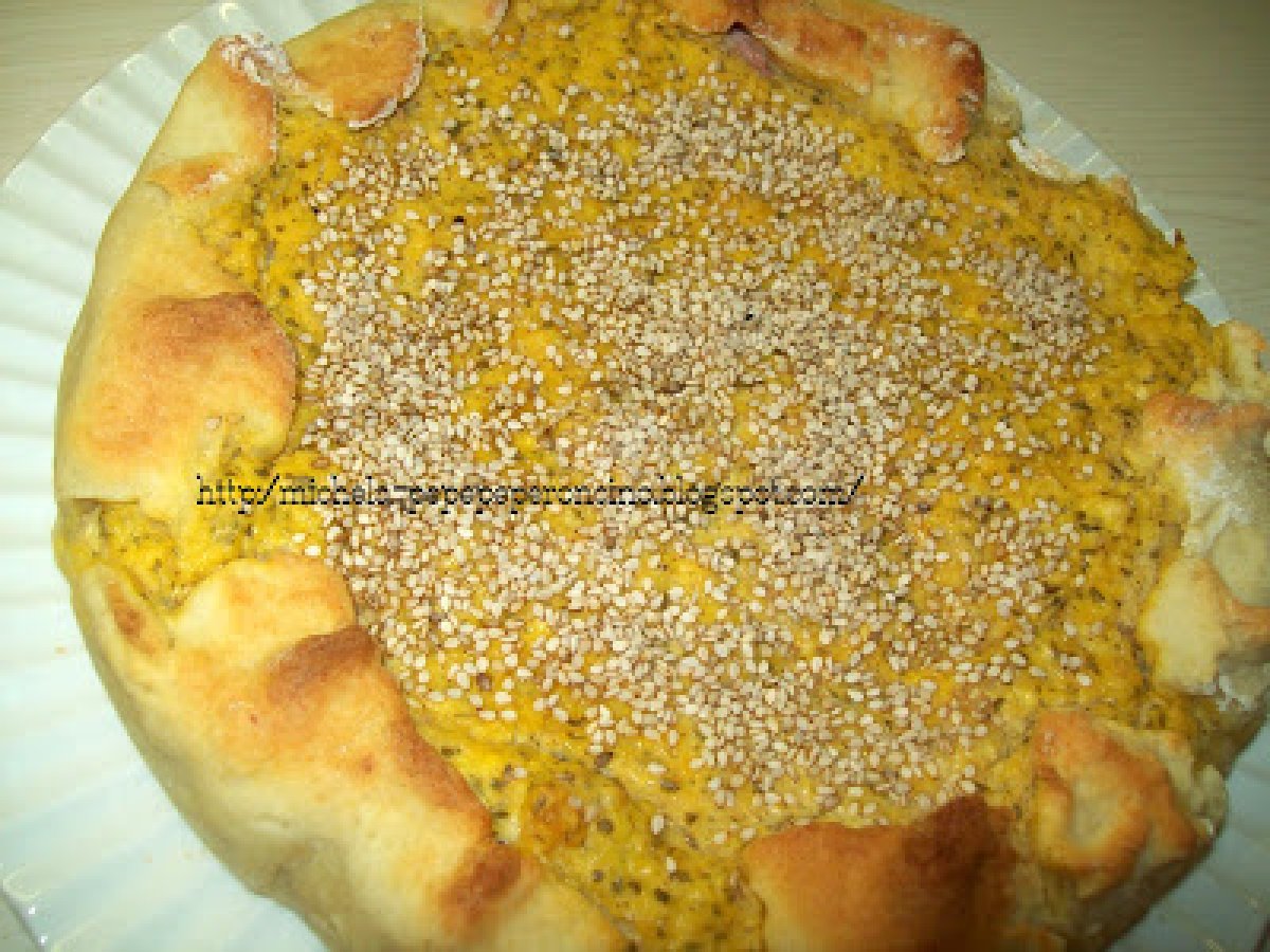 TORTA SALATA CON RAPE E MORTADELLA