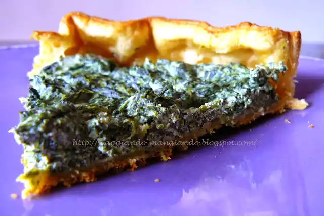 Torta salata con ricotta e spinaci