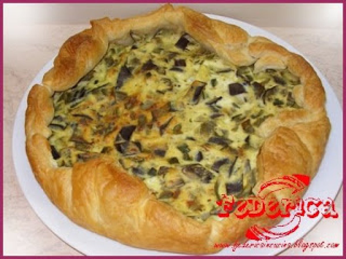 Torta salata con verdure