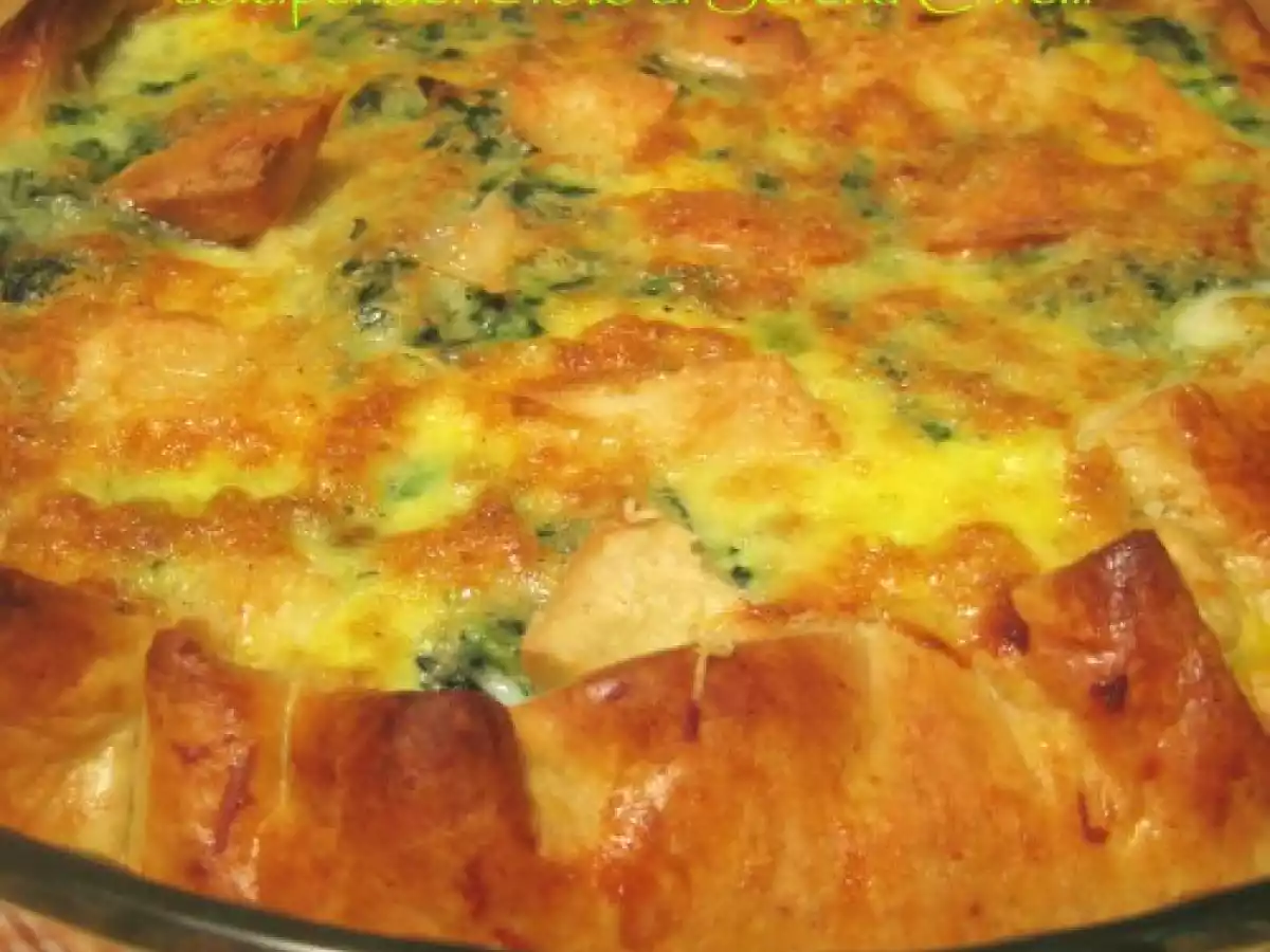 TORTA SALATA DI VERDURE E UOVA di Dolcipensieri - foto 2