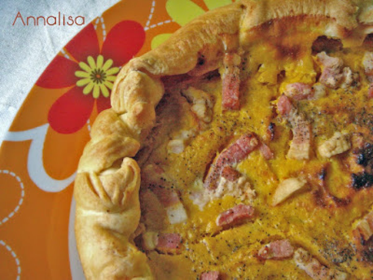 TORTA SALATA DI ZUCCA