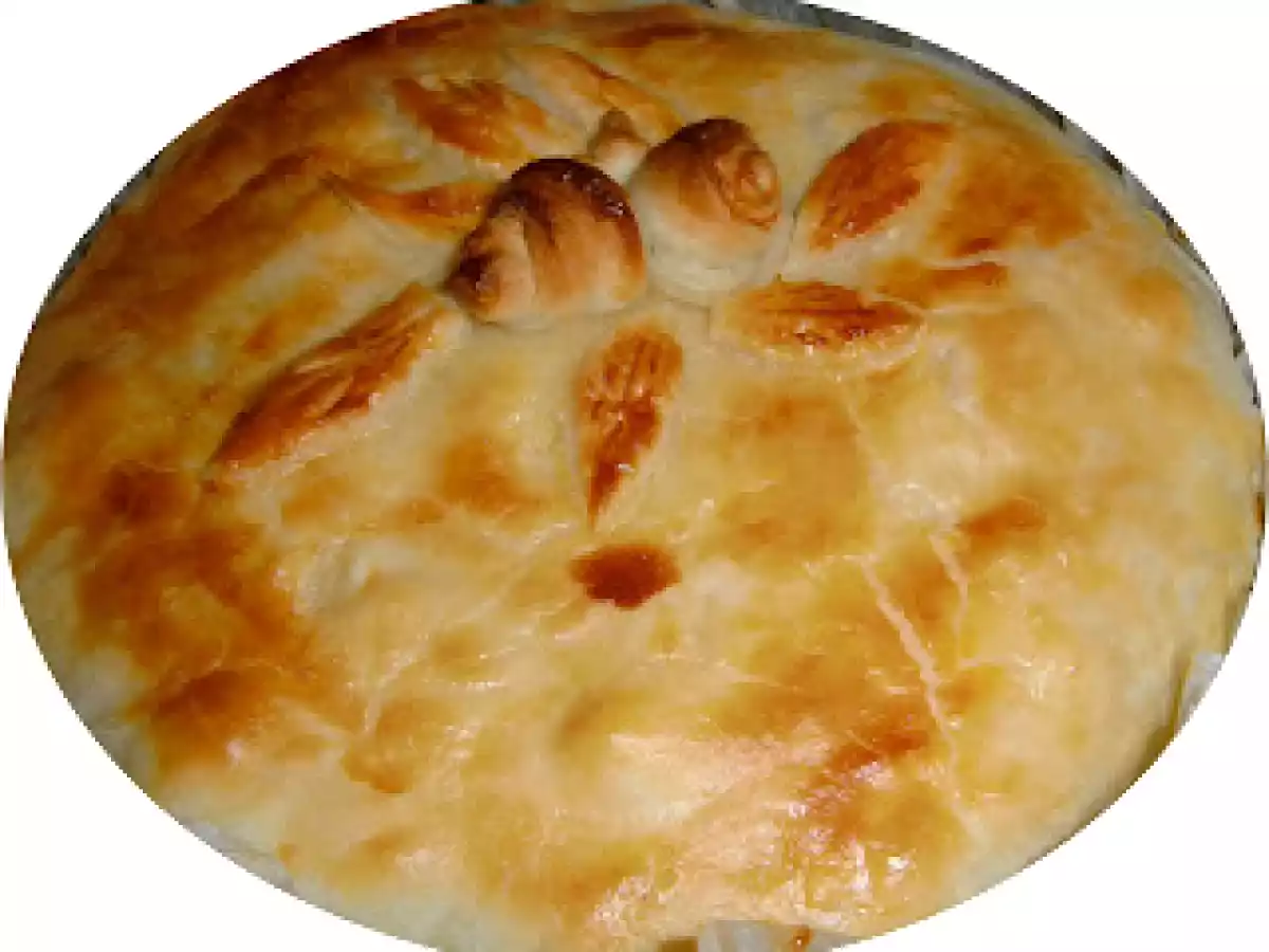 TORTA SALATA POLLO E PATATE - foto 2