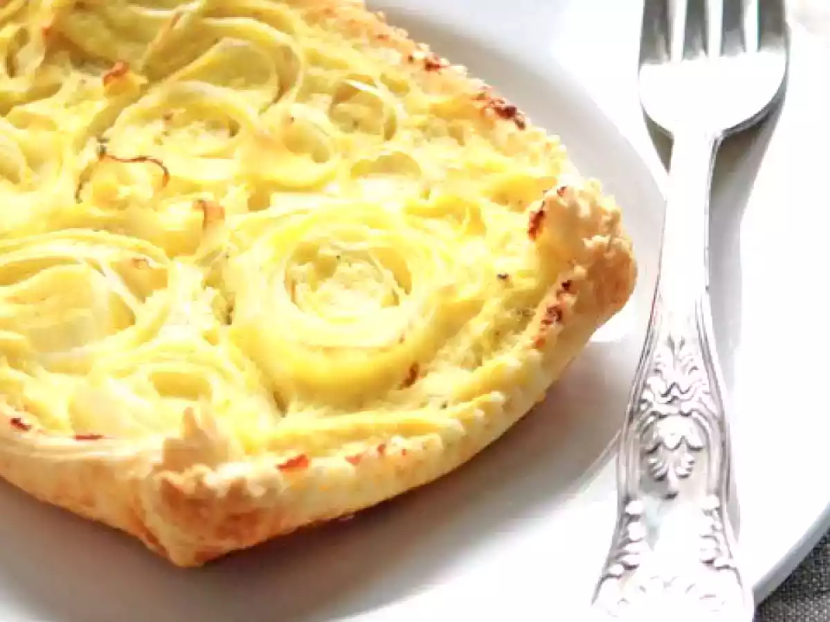 Torta salata porri e ricotta