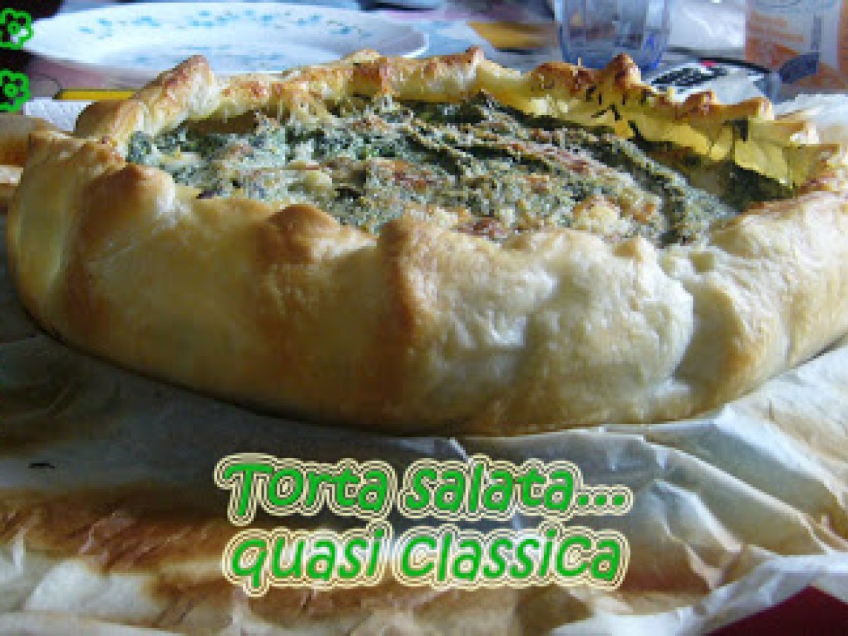 TORTA SALATA ricotta e spinaci - foto 3