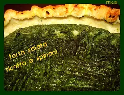 Torta salata ricotta e spinaci - versione ultra veloce