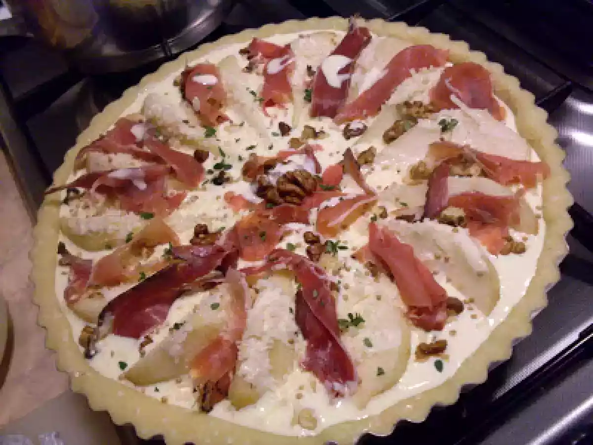 Torta Salata Speck & Pere ...