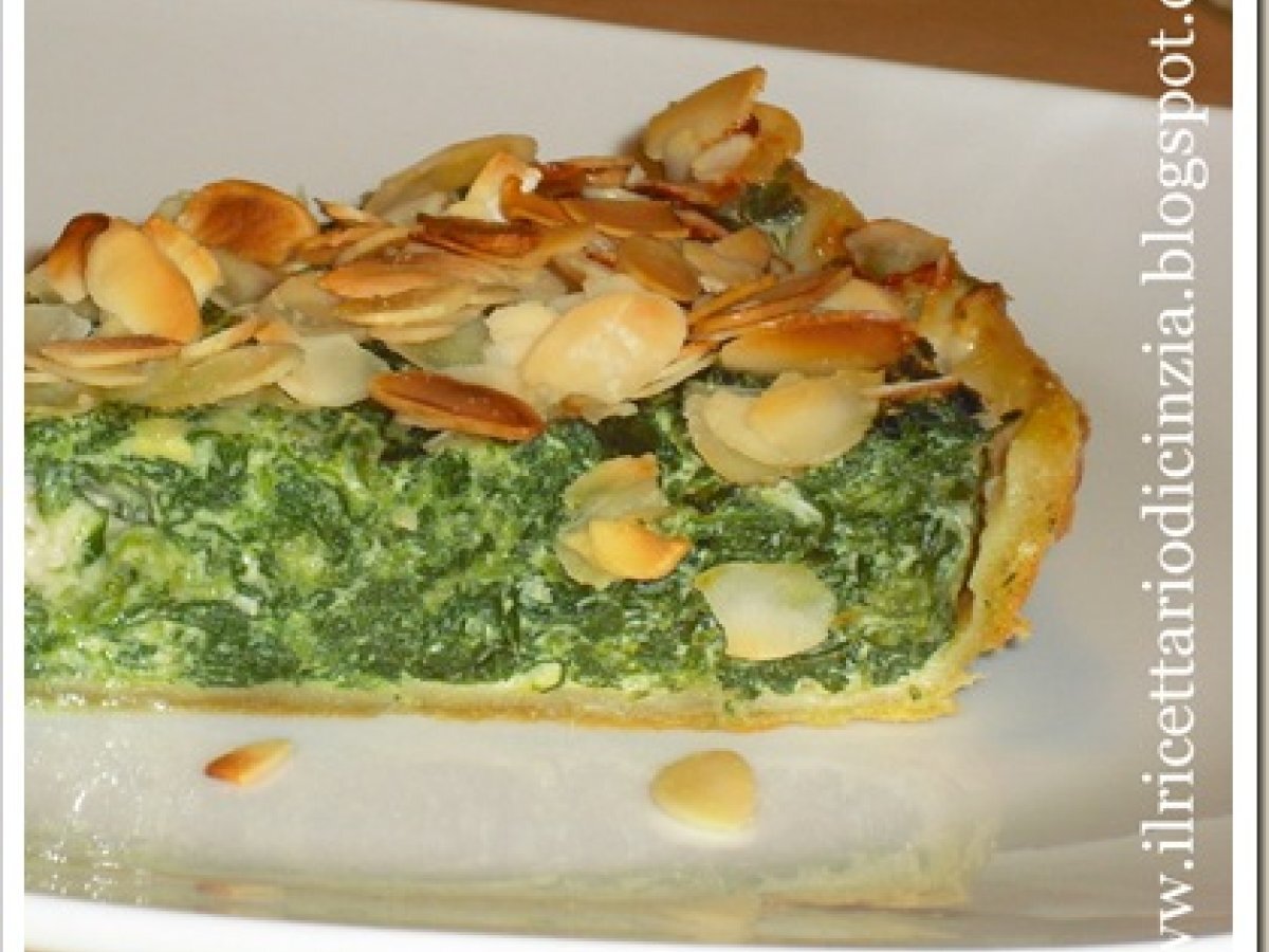 Torta salata spinaci e gorgonzola