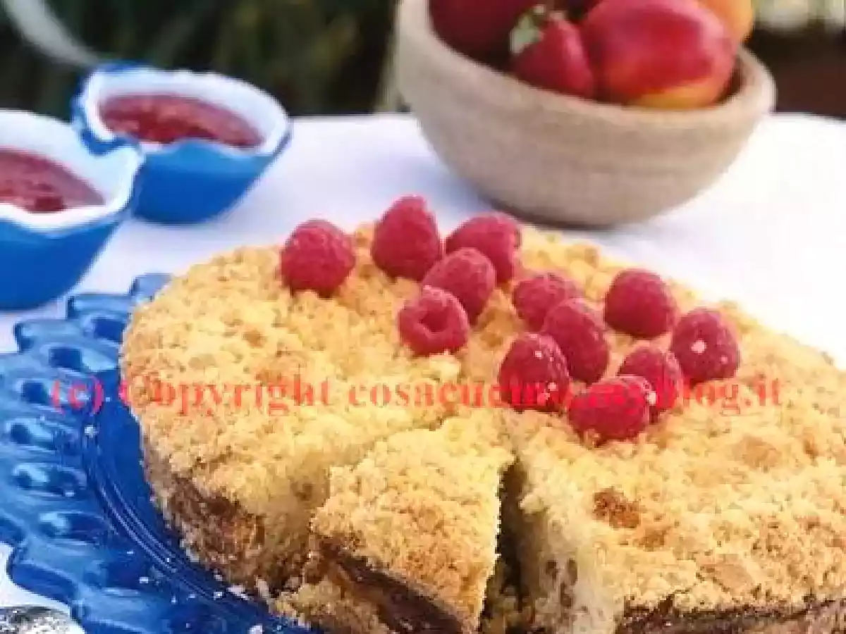 Torta Sbriciolata di ricotta