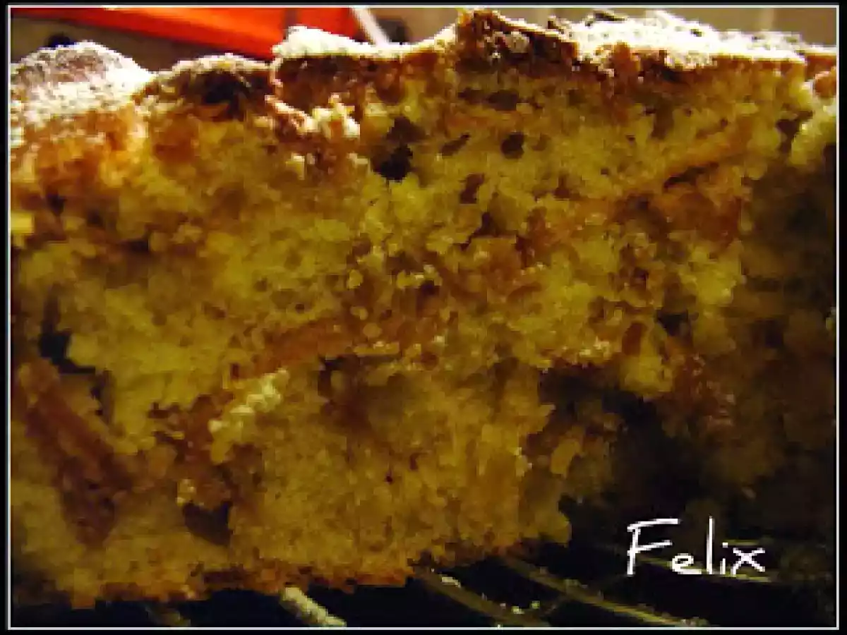 Torta Semintegrale alle Mele Secche - foto 2