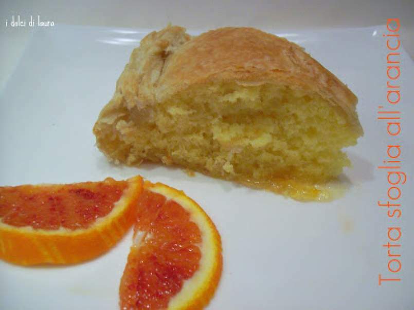 Torta sfoglia all'arancia