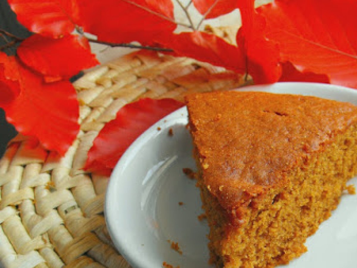 Torta soffice di castagne