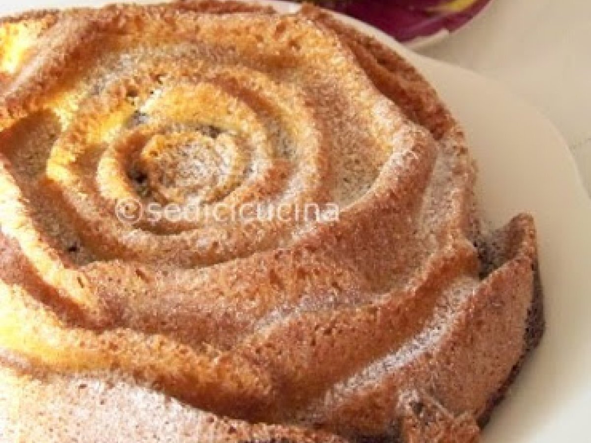 Torta soffice marmorizzata al cacao e vaniglia - foto 2