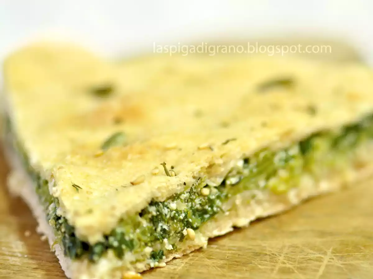 Torta spinaci e ricotta