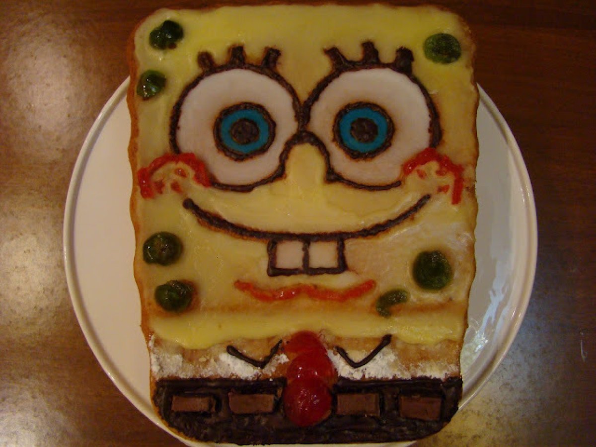 Torta Spongebob per compleanno