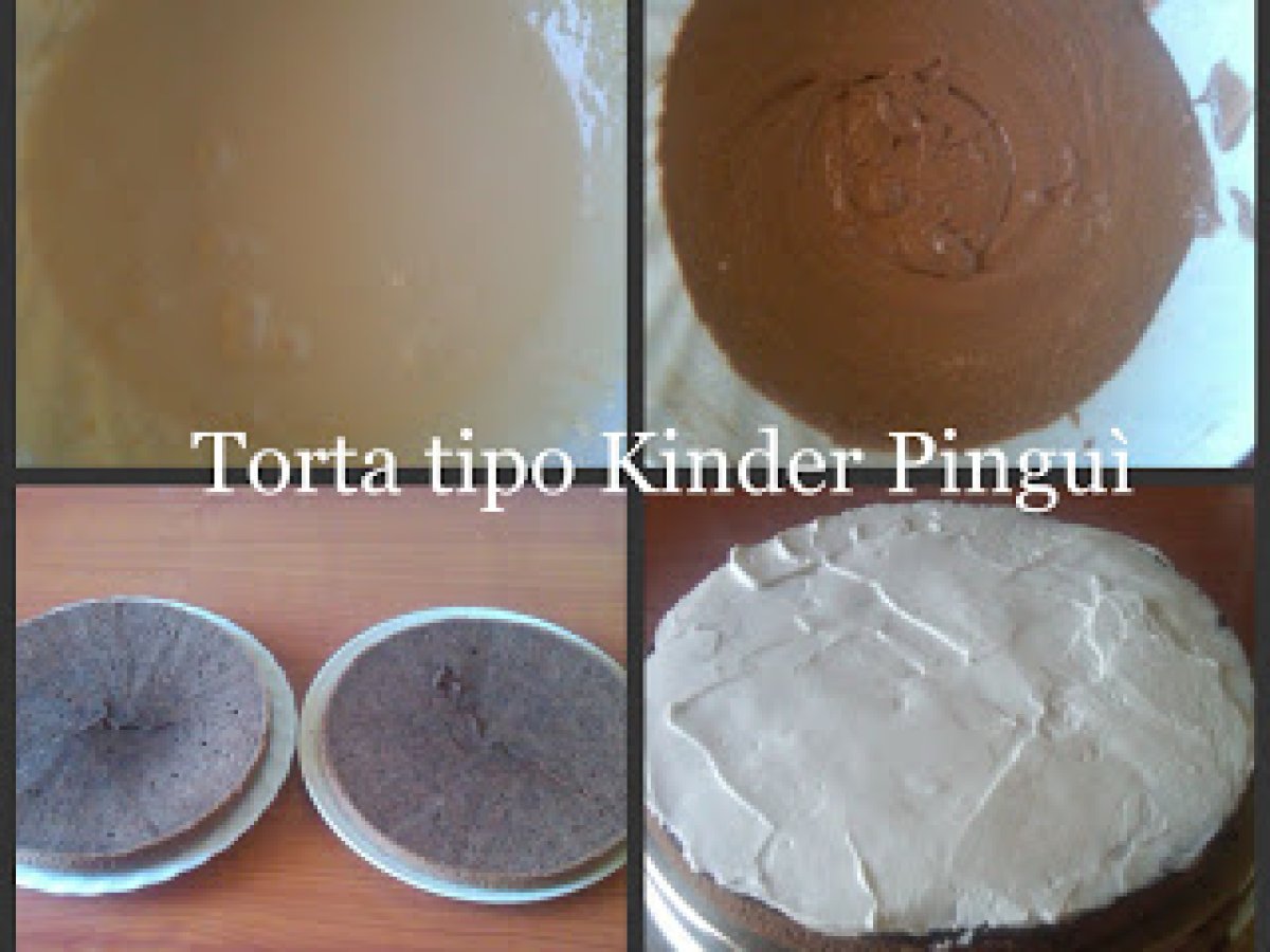 Torta tipo Kinder Pinguì - foto 3