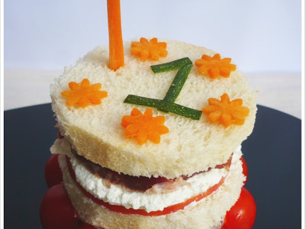 Torta tramezzino golosa