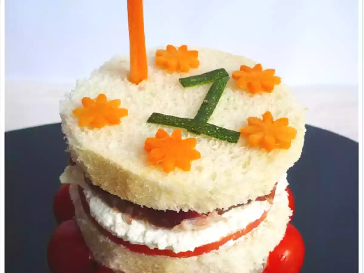 Torta tramezzino golosa