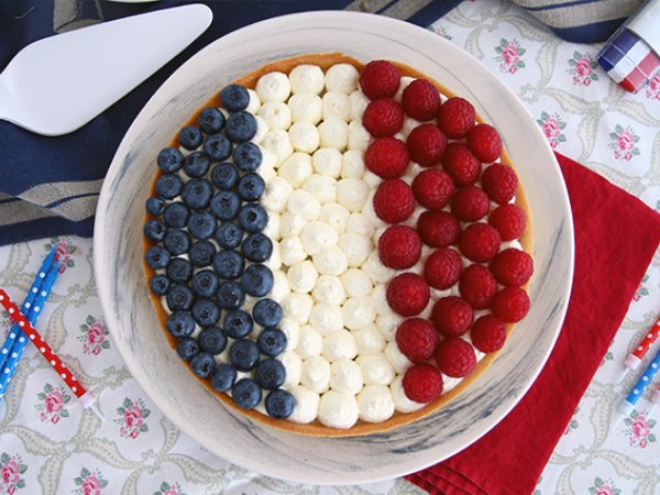 Torta tricolore - Bandiera francese Torta tricolore - Bandiera francese