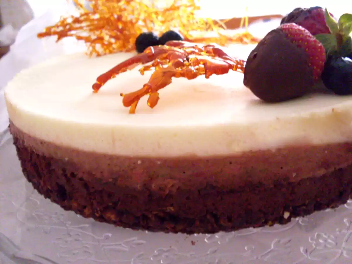 Torta triplo cioccolato